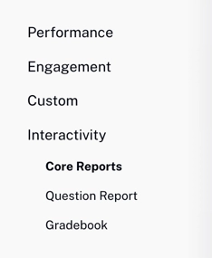 Interactivity-Core Reportsに移動