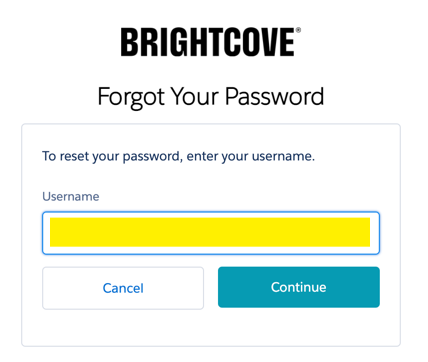 パスワードをお忘れですかダイアログ
