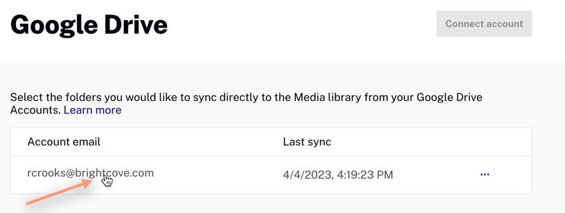 Click on Email Address
